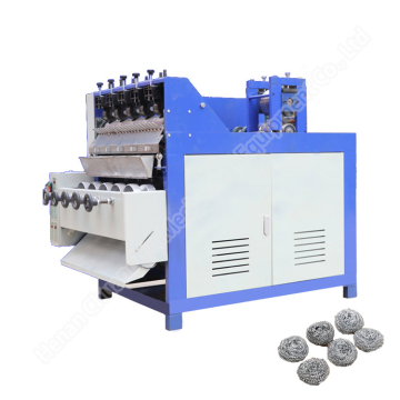 Balls Scourer Wire Drawing Steel Wool Ball Making Machine