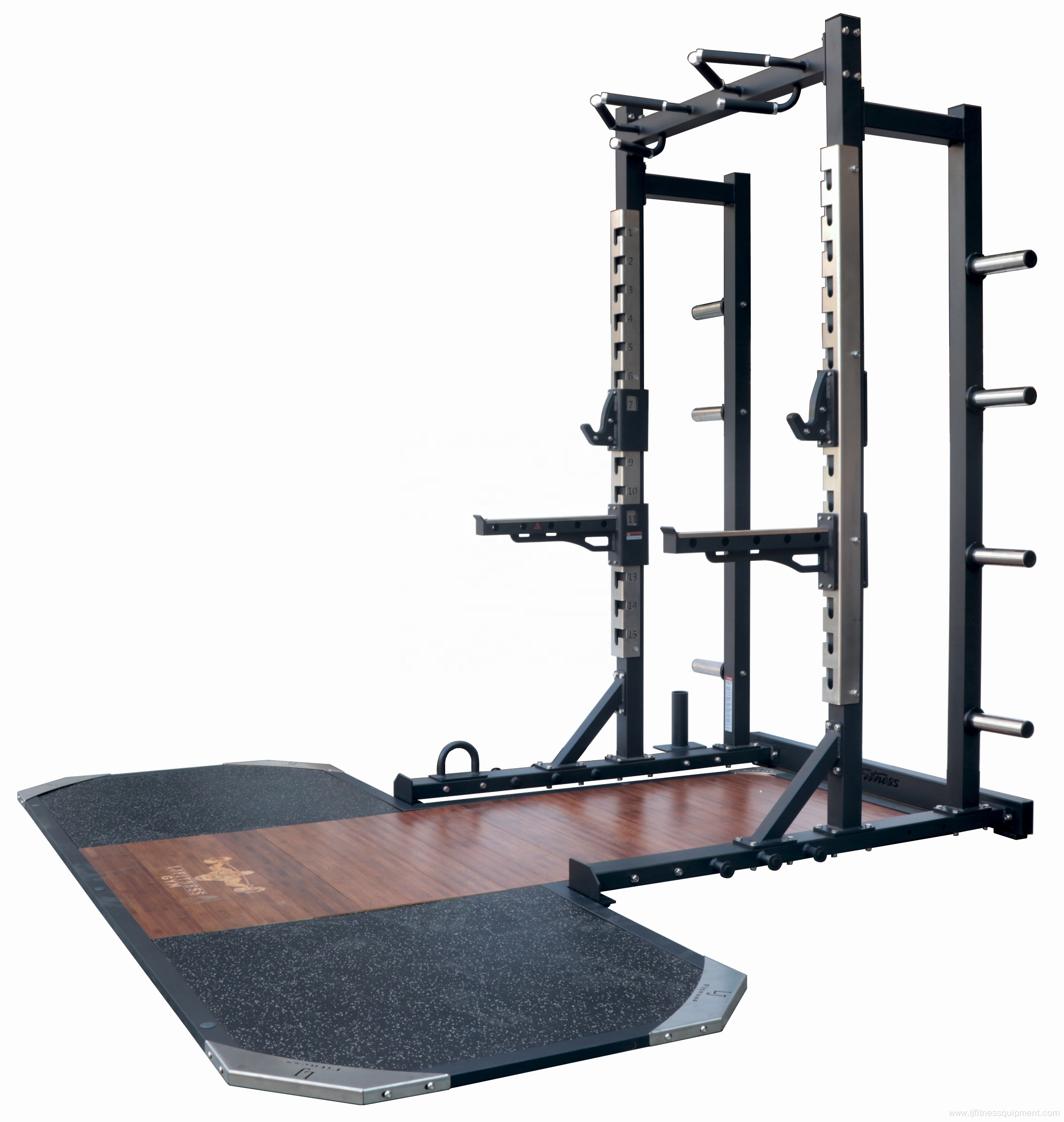 Power Cage Fitness Workout Equipment Weightlifting Platform