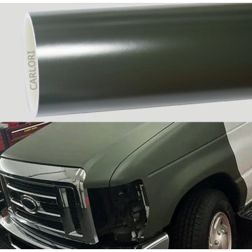 ceramic matte khaki green car vinyl wrap