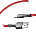 3A 10ft Zinklegierung Typ C USB -Kabel