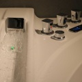 Ovaler Jakuzzi -Badewanne am beliebtesten Eckmassage Whirlpool Badewanne