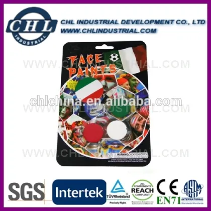 Euro Cup face paint for match and competition