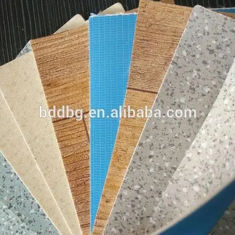 1.4MM Wood Design Commercial PVC Flooring For Hospital