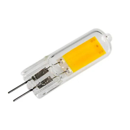 360 Degree Angle Home Energy Saving Dimmable COB G4 Corn Light Bulb - 3W 110V/220V Transmittance Glass