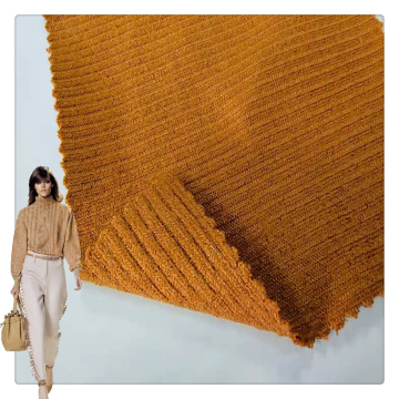 Superweicher Frühlings-Strickstoff mit Streifen