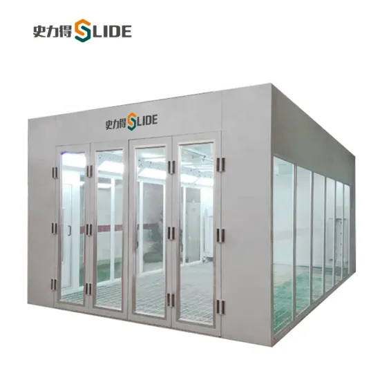 Education Spray Booth Glass Paint Booth for Training academy Painting Equipment painting room for schools
