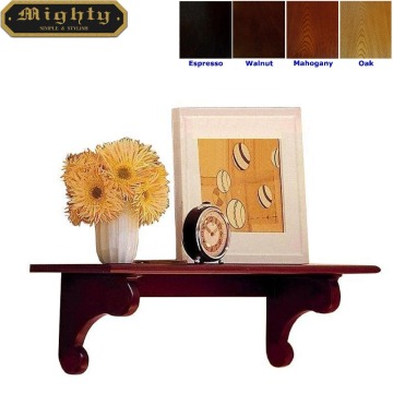 Wooden Cherry Floating Sheving Small Wall Mounted Shelf
