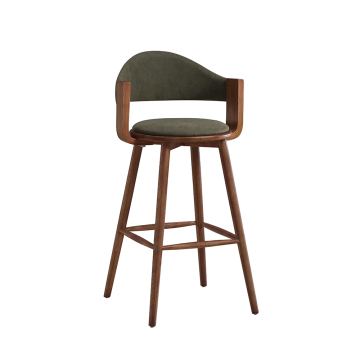 High End Wooden Barstools and Chairs for Modern Bar Furniture in Home Kitchens