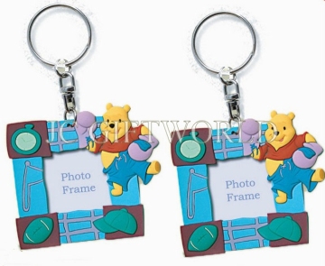 Soft PVC Rubber Photo Frame Key Chain (JC249K)