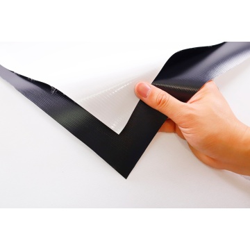 Pantalla de material de banner de bloqueo de bloqueo duradero