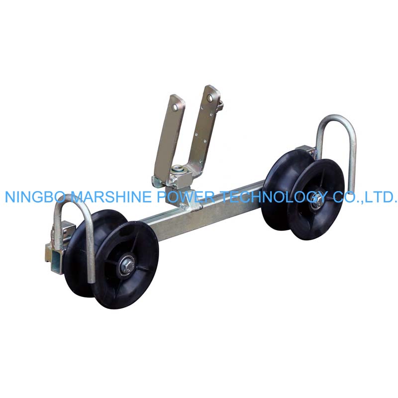 LV Cable Tensioning Frame Stinging Pulley Blocks
