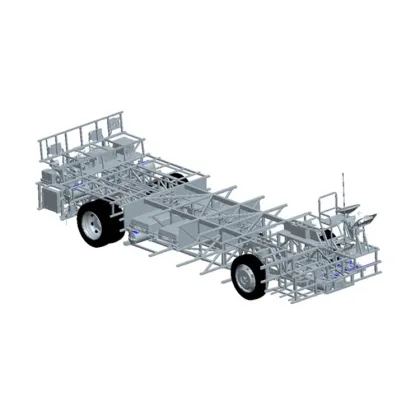 Right Hand Drive Dongfeng 8.5m 157.7kWh Coach Bus Electrical Frame Chassis