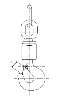 tower crane load hook