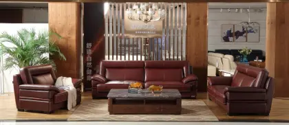 The first layer of leather sofa
