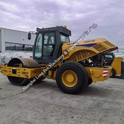 Lonking Brand CDM512D 12 Ton Single Drum Compactor Roller