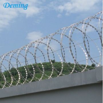 Factory Supply Galvanized Protection Razor Barbed Wire