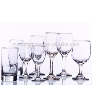 Machine made wine glass