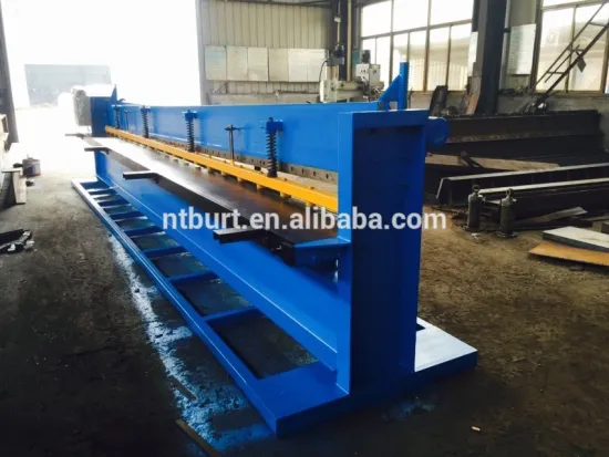 QJ 4-meter hydraulic plate shearing machine