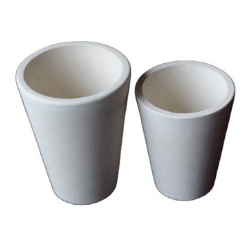 Cold Crushing Resistant Reusable 1350C Ceramic Clay Crucible