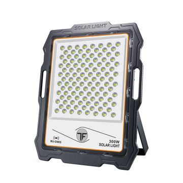 LEDUN Aatexnum Waterproof IP65 Outdoor 300W LED Solar Flood Light with Radar Sensor Option