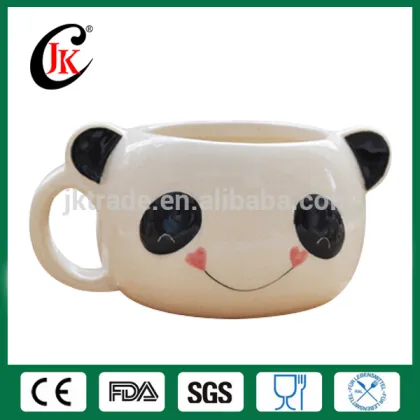 Promotional Panda ceramic 3D cheese mug
