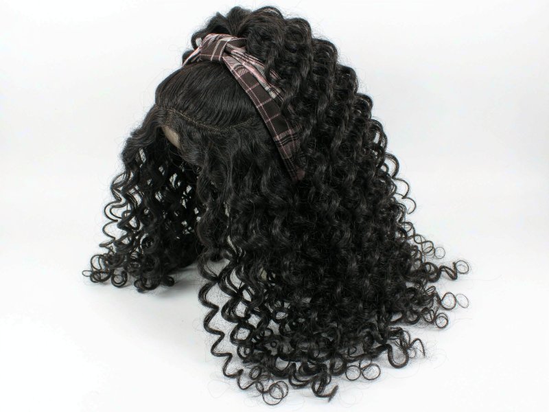Dark Brown 360 Lace Frontal Wig 100% Human Hair