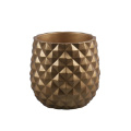 Roségold Home Decor Ananaszement Pot