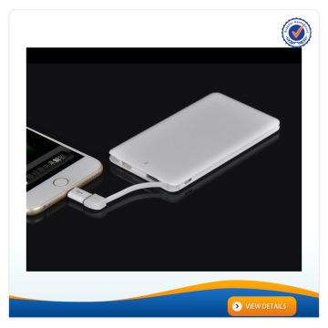 AWC914 High Quality 4000mAh 5000mAh 8.5mm Credit Card Portable Power Pack 3.7v Mobile Phone Battery for iphone 6 Charger
