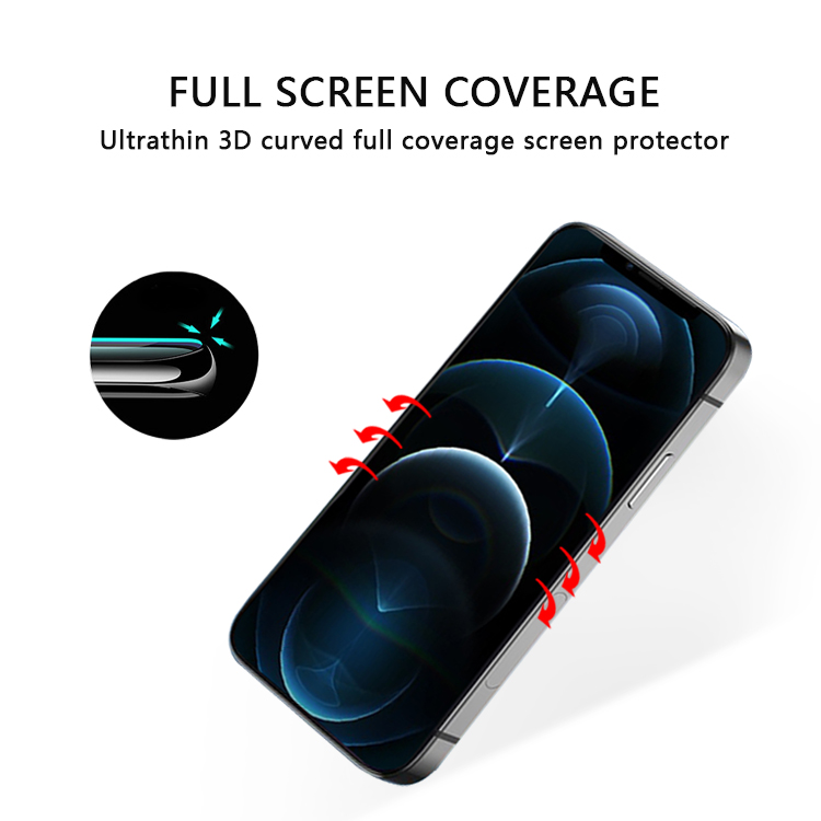 Full coverage screen protector for iPhone 12