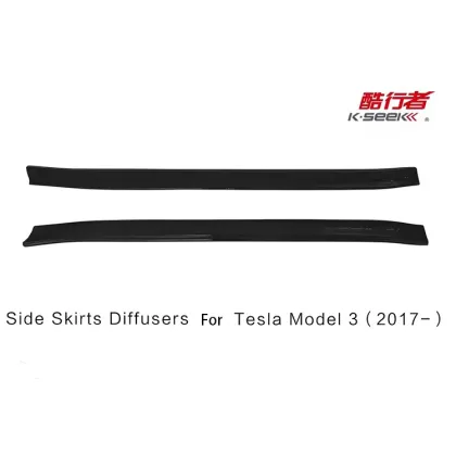 KSEEK Side Skirt Upgrade Kit for Model 3 Max