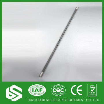 Custom muffle furnace gray double spiral sic heating elements