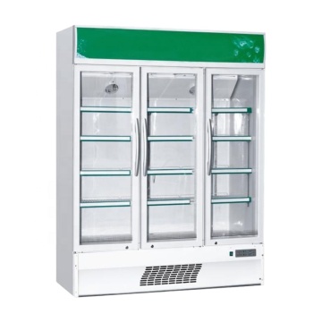 Corrente di bevande verticali con frigorifero a porte multiple
