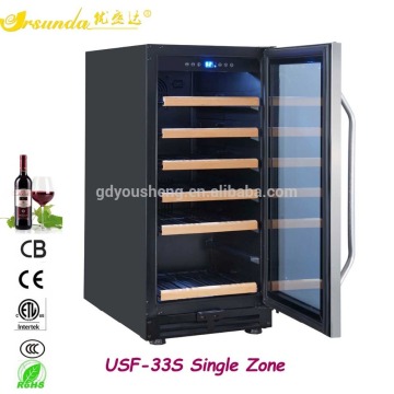 15" Wine Cooler/Wine Cellar/wine fridge Built in or Free Standing intallation with CE,CB ,RoHs,ETL certificate