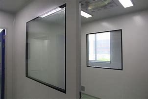 Hollow clean viewing window (machine board)