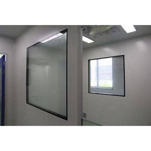 Hollow clean viewing window (machine board)