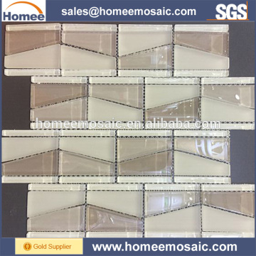 2016 Mixed Color Glass and Stone Mosaic for Exterior Wall Decoration