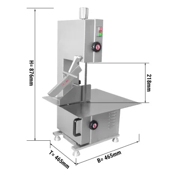 Commercial Table Top Frozen Meat Bone Saw Bone Machines Work for Beef Pork Stainless Steel Beef Lamb Saw Cutter