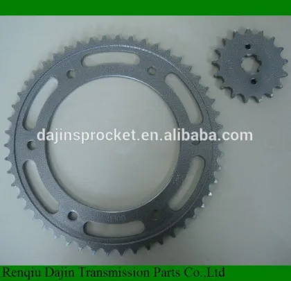 Dajin 1023 motorcycle part/motorcycle parts chain sprocket/motorcycle spare parts for honda