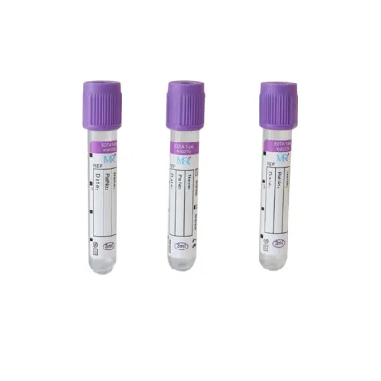 Blood Collection Vacutainer Tubes Transparent 2Ml To 7Ml