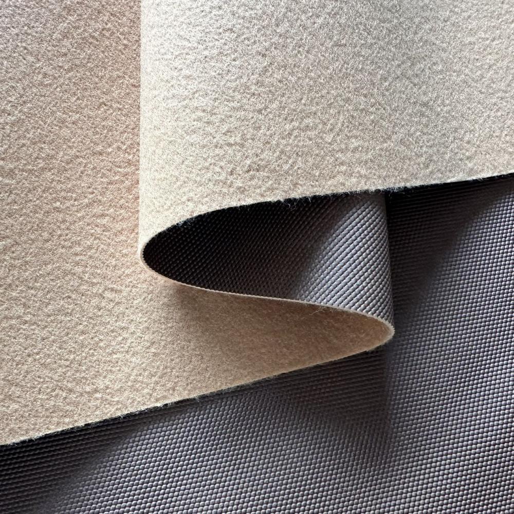 cloth look high-quality pvc leather