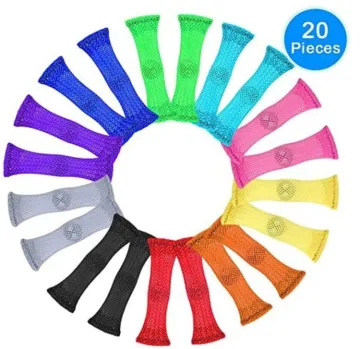 Stress Relief and Focus Enhancing Toy: The Educational Decompression Fidget Mesh Marble for Autism, Adults, and Children