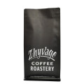 Bolsa de café laminada compostable Bolsa de fondo plano