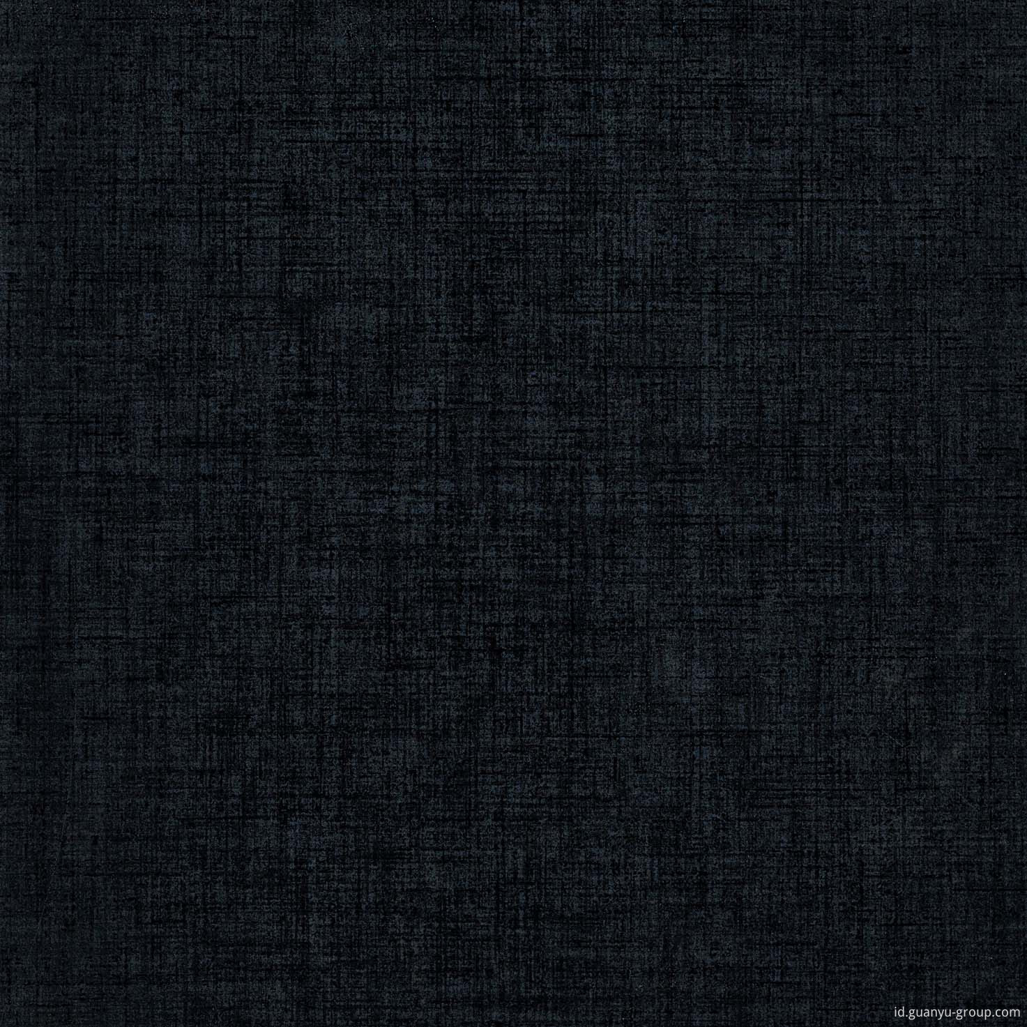 Black Brocade Pattern Rustic Floor Tile