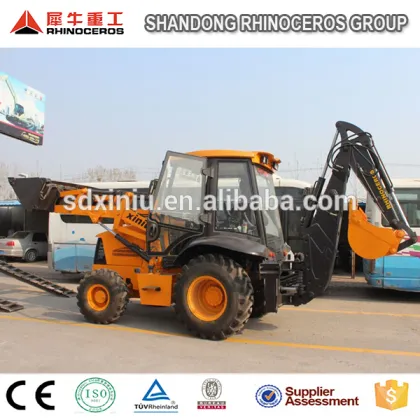 Rhinoceros Mini Wheel backhoe loader for sale