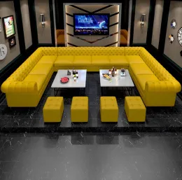 booth sofa KTV lobby outdoor bar sofa furniture