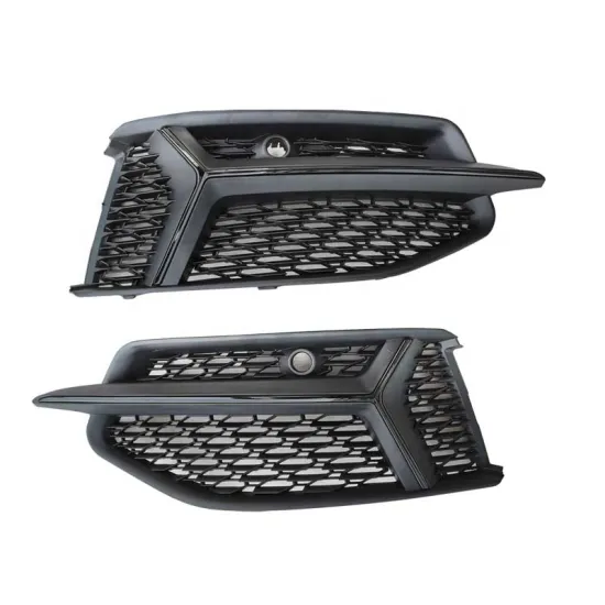 Honeycomb Fog Lamp Cover Frame for Audi A6L RS6 2019-2021