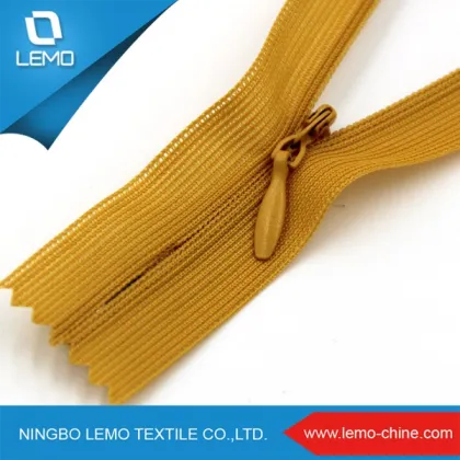 5 Invisible Teeth Zipper, Diggerent Type of Invisible Zipper