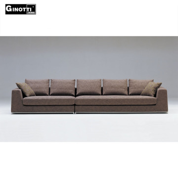 2016 latest design modern 5 seater furniture sofa