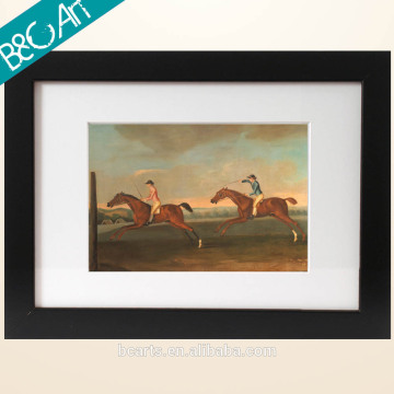 European classical aristocratic character horse race art painting