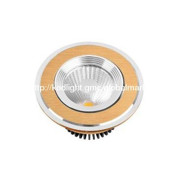5W 220V 3200K gold housing colour LED Ceilig light//down light